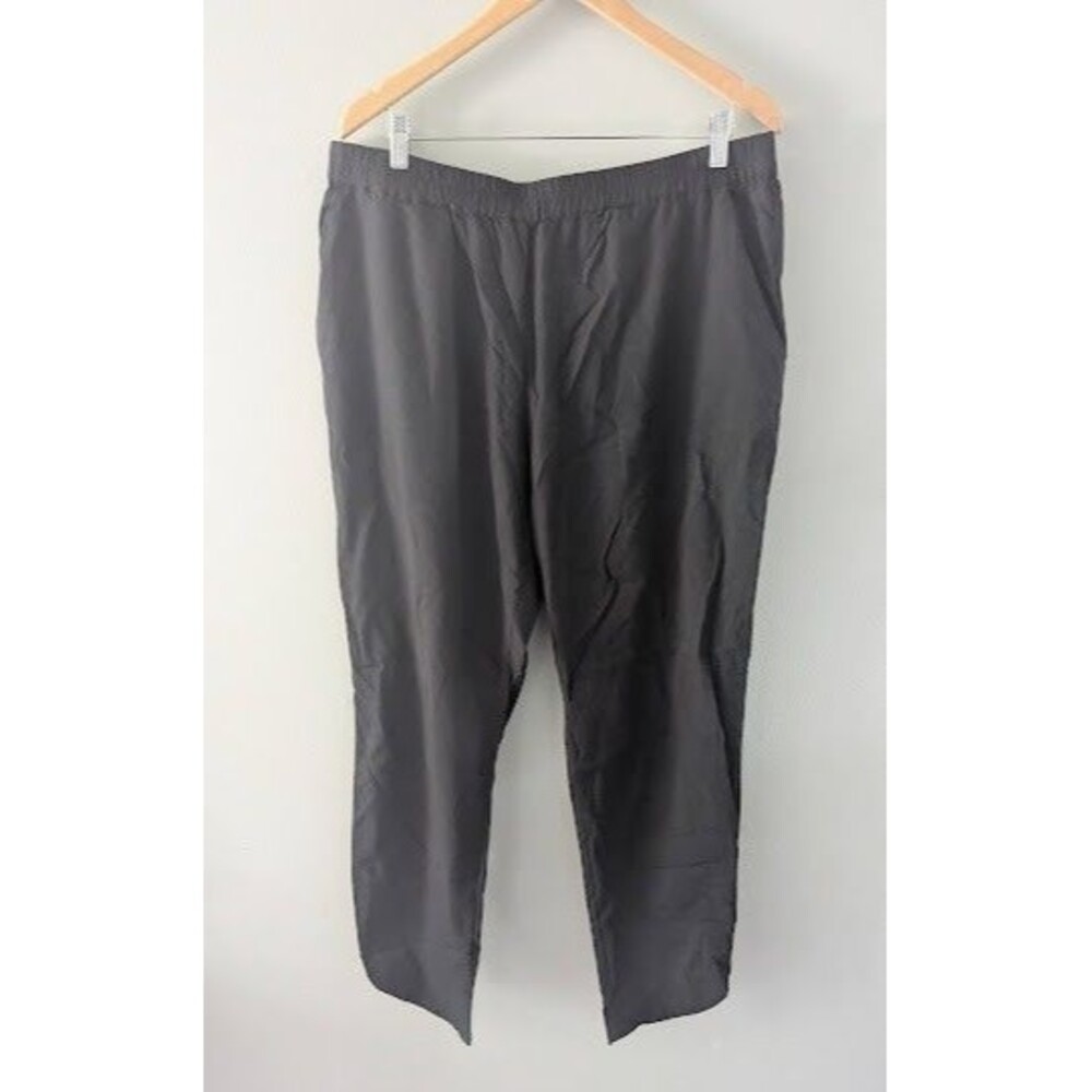 NWT Marine Layer Allison Pant Women XLT Black Stretchy Tencel Relaxed